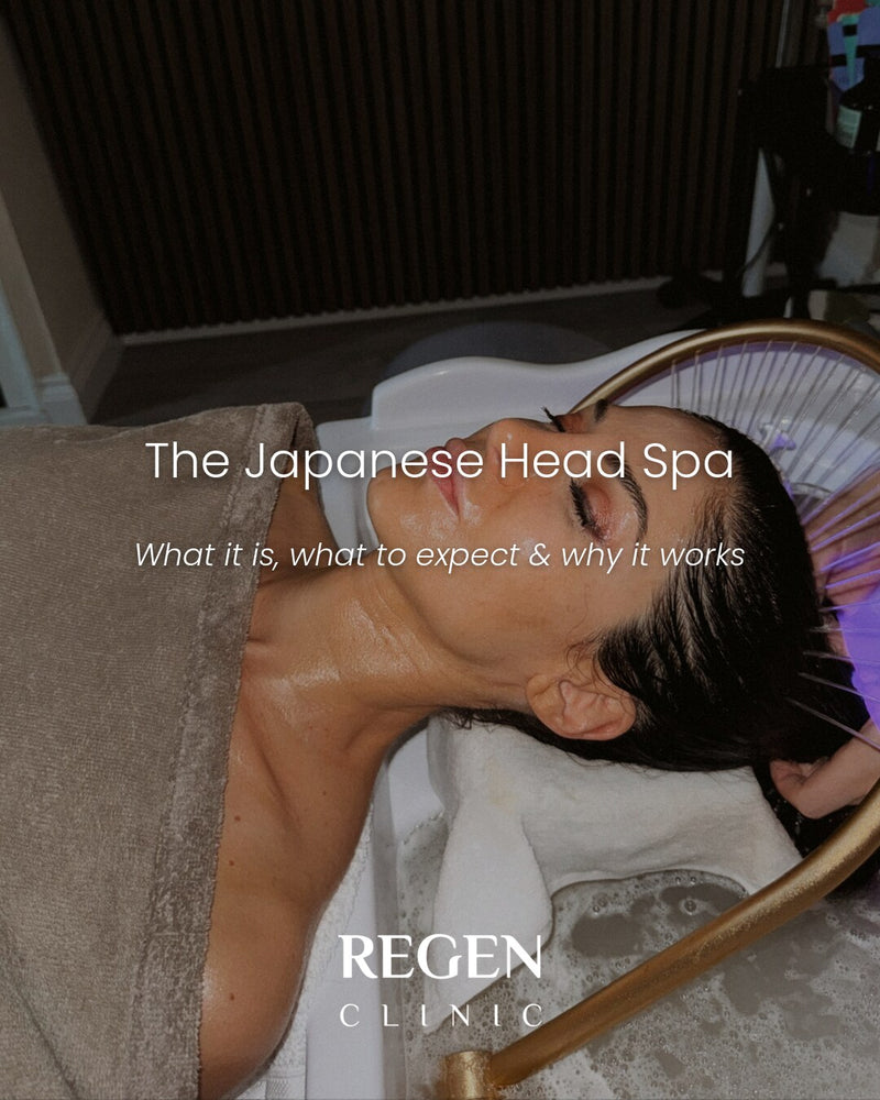 The Japanese Head Spa water halo at REGEN Clinic Norwich