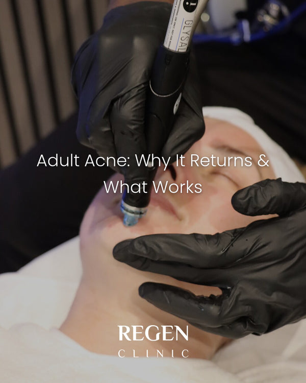 HydraFacial treatment for acne-prone skin at REGEN Clinic