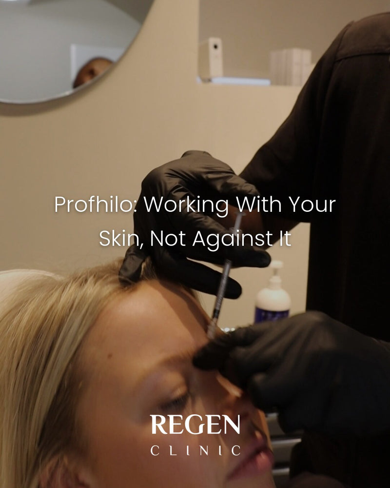 Dr Chris performing a Profhilo treatment at REGEN Clinic