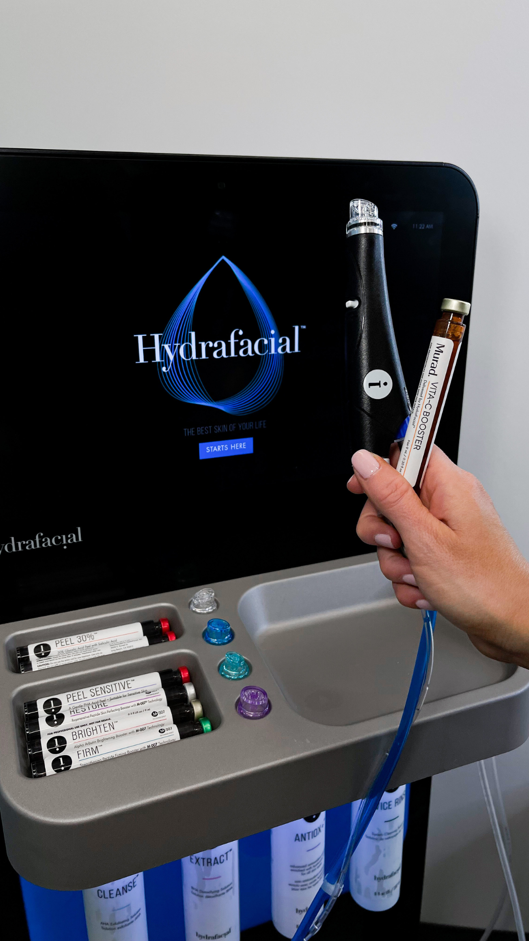 HydraFacial treatment machine