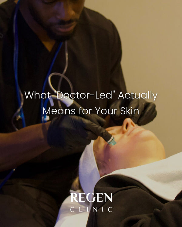 Dr Chris performing a treatment at REGEN Clinic