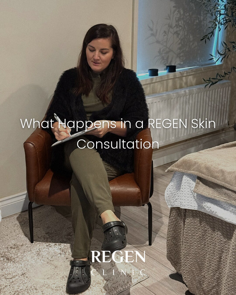 A doctor-led skin consultation at REGEN Clinic
