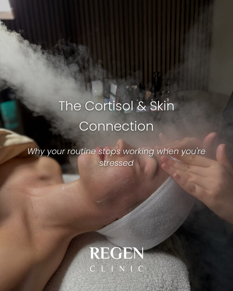Calming facial steam treatment at REGEN Clinic Norwich
